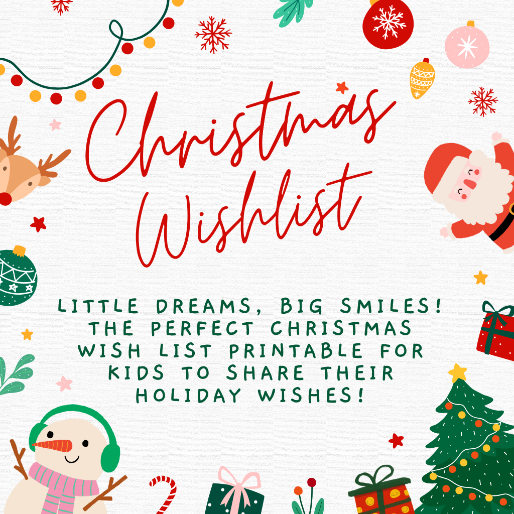 Kids Christmas Wish List