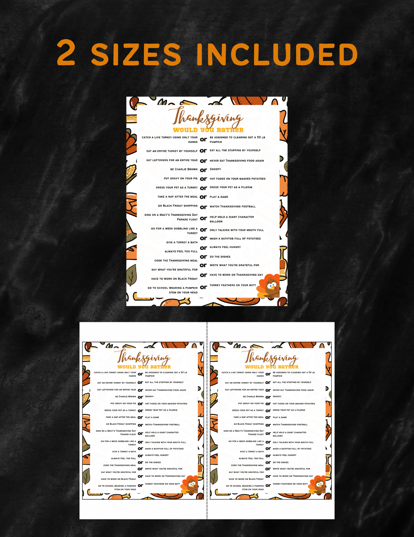 Thanksgiving Game Bundle